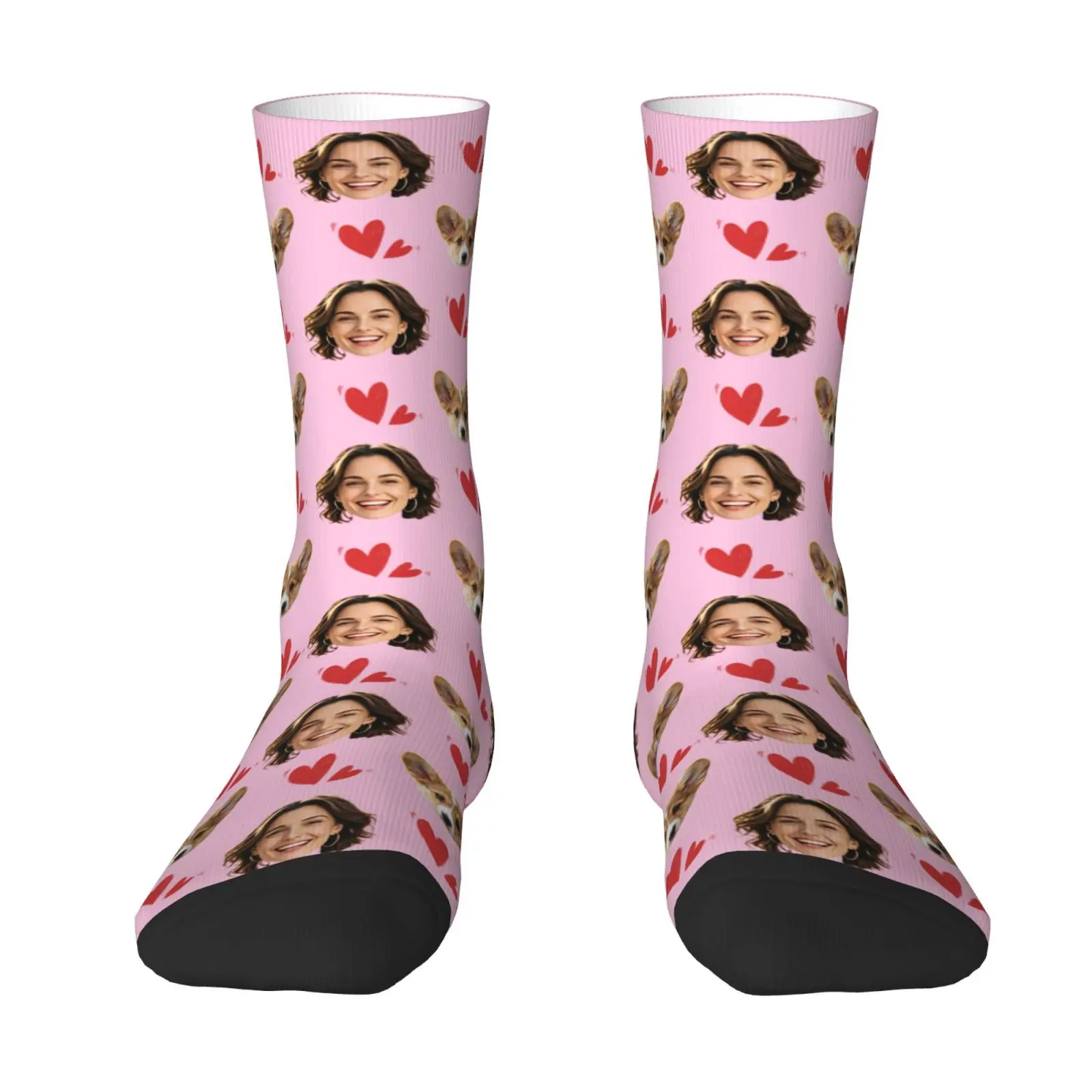 Custom avatar socks for men and women custom photo socks personalized picture socks photo socks personalized gifts view 4