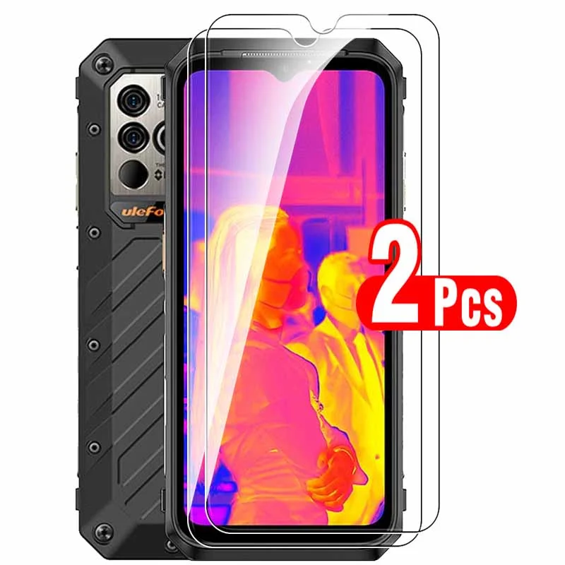 2pcs full cover screen protector tempered glass for Ulefone Power Armor 18T 19 protection film for Ulefone Note 16 Pro Armor 21