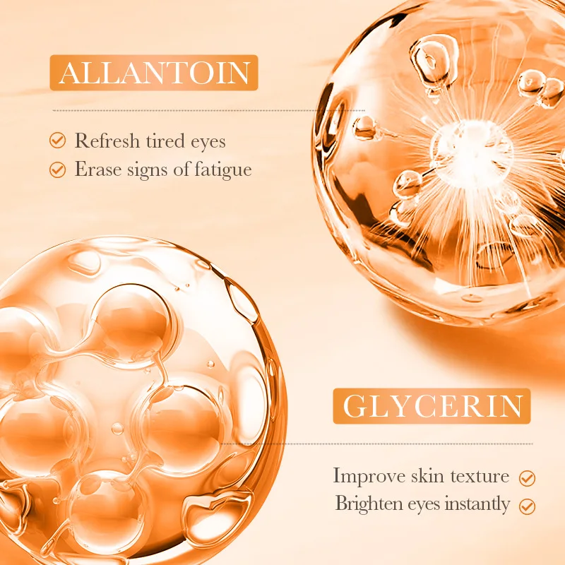 Vitamin C Moisturizing, Brightening, Firming, And Anti-Wrinkle Eye Cream; Hydrating And Smoothing Eye Care Cream.