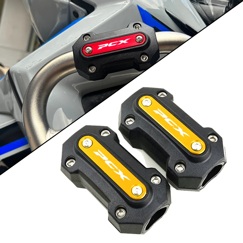 2026 New FIT For HONDA PCX160 PCX150 PCX125 PCX 125 150 160 Motorcycle Engine Protection Guard Bumper Decorative Block Crash Bar