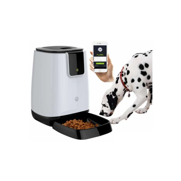 

Electronic Smart Plastic Quadrate Automatic Pet Dog Feeder