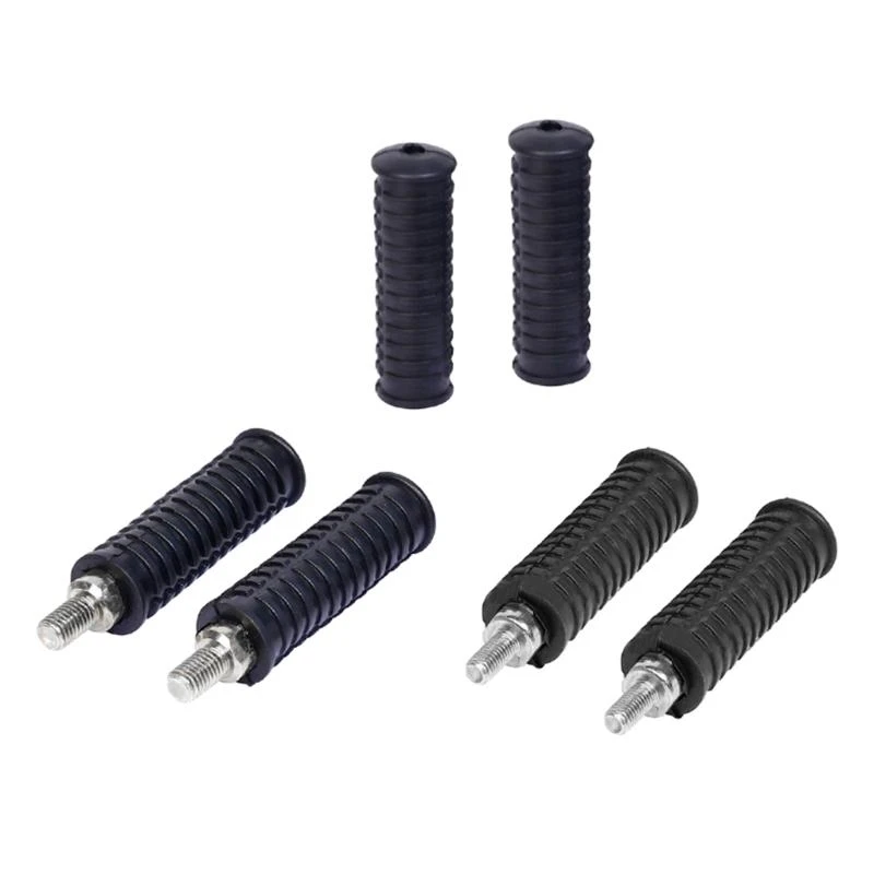 XA6H Motorcycle Front Rear Footrest Foot Peg Aluminum Alloy Motorcycle E-bike Pedals