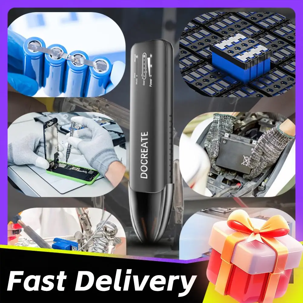 

Портативный мини-аппарат для точечной сварки аккумуляторов, 11 режимов регулировки, автоматический и ручной режимы, для сварки никелевых пластин и аккумуляторов 18650