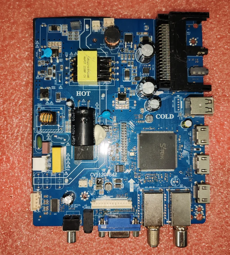 

cv512C-B42 Three in one TV motherboard, tested well, physical photo for 1 tuner or 2 tuner