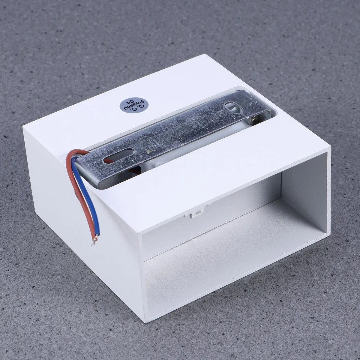 مصباح جداري LED مربع حديث وبسيط ومتين وخفيف الوزن لغرفة المعيشة وغرفة النوم والحمام والمكتب وديكور الجدار #3