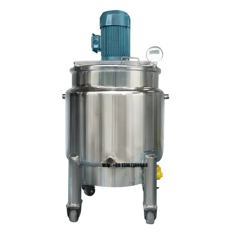Good Quality Stainless Steel Mixing and Dispersing Machine for Chemical Lotion Electric Heating Emulsification Dispersion tank