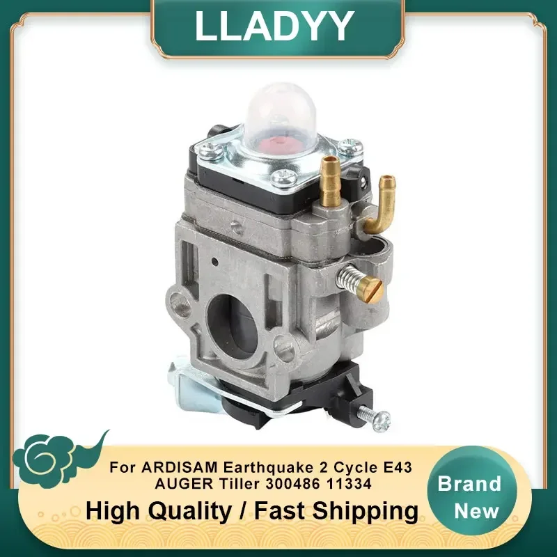 

Carburetor For ARDISAM Earthquake 2 Cycle E43 AUGER Tiller 300486 11334