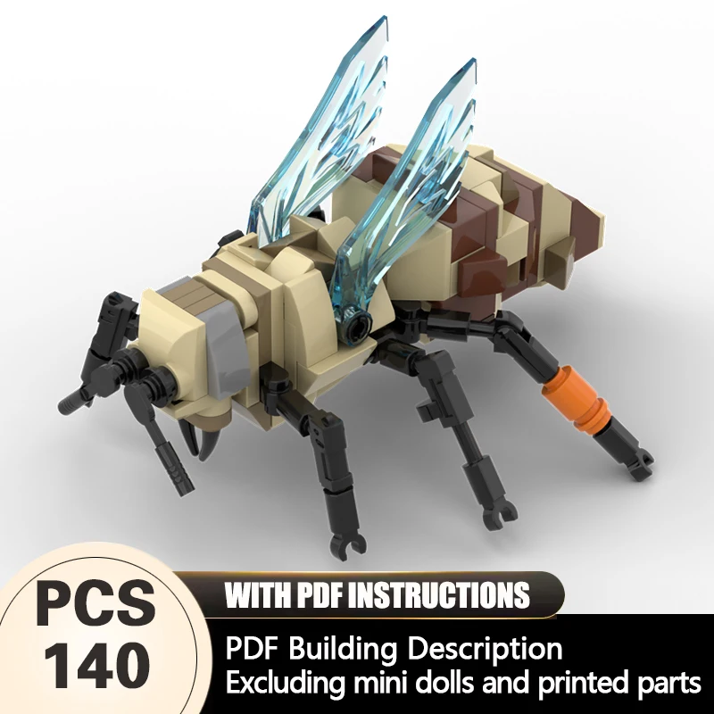 

Creators Animal Series Model MOC Building Bricks ‌Social Insect‌ Modular Technology Gifts Holiday Assemble Children Toys Suit