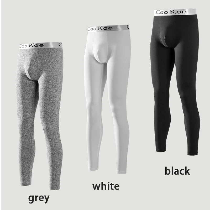 Men's warm pants slim fit tight pants, thickened and not easily faded independent wear high-end German velvet men's warm pants