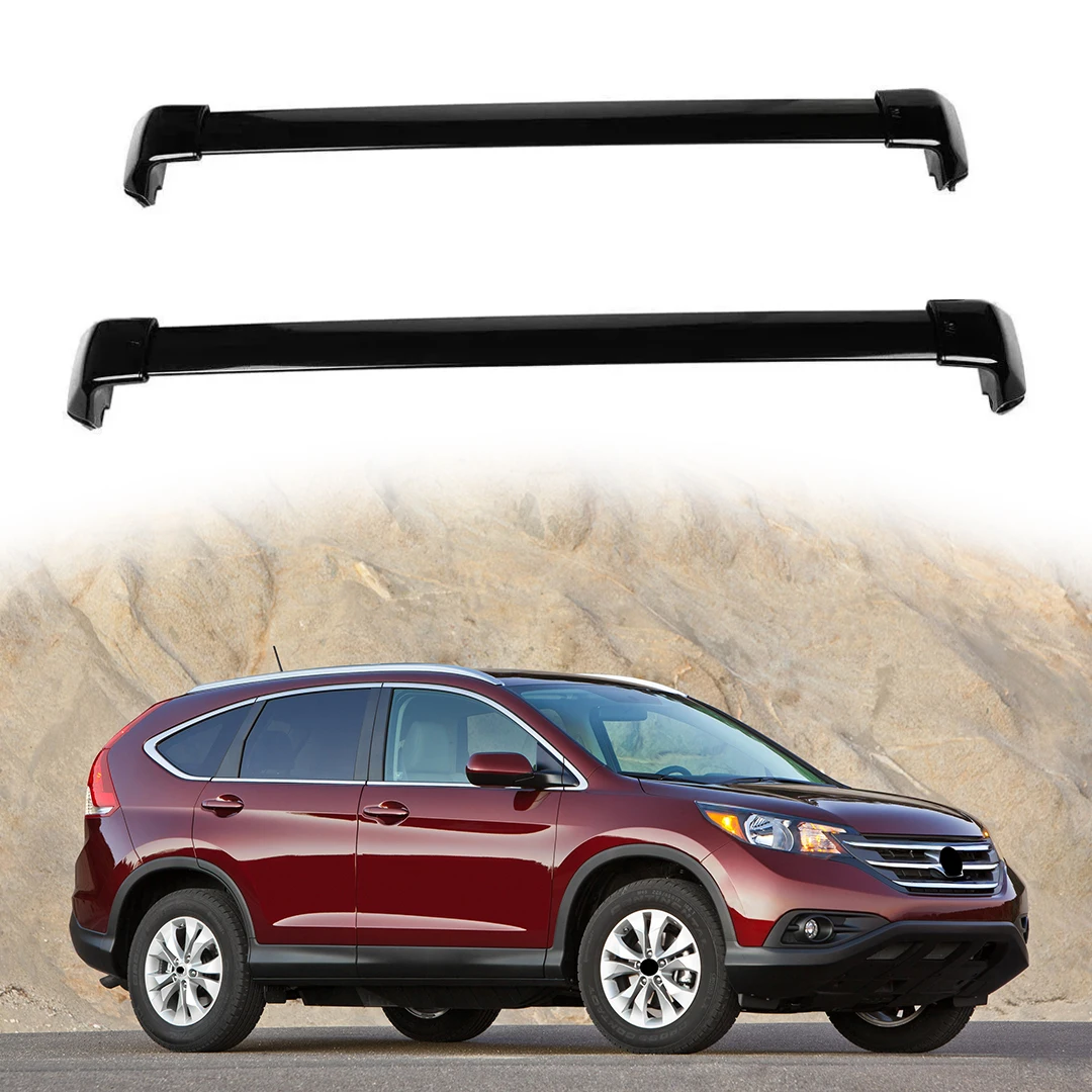 

2PCS Aluminum Roof Rail Rack Crossbars Cross Bars Fit for HONDA CRV 2012-2016 Rooftop Luggage Sedan Cargo Bar