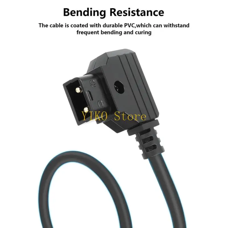 K32C Video Accessory 14.8V Output D-Tap to 3-Way 2-Pin 0B Supply Cable Line Use