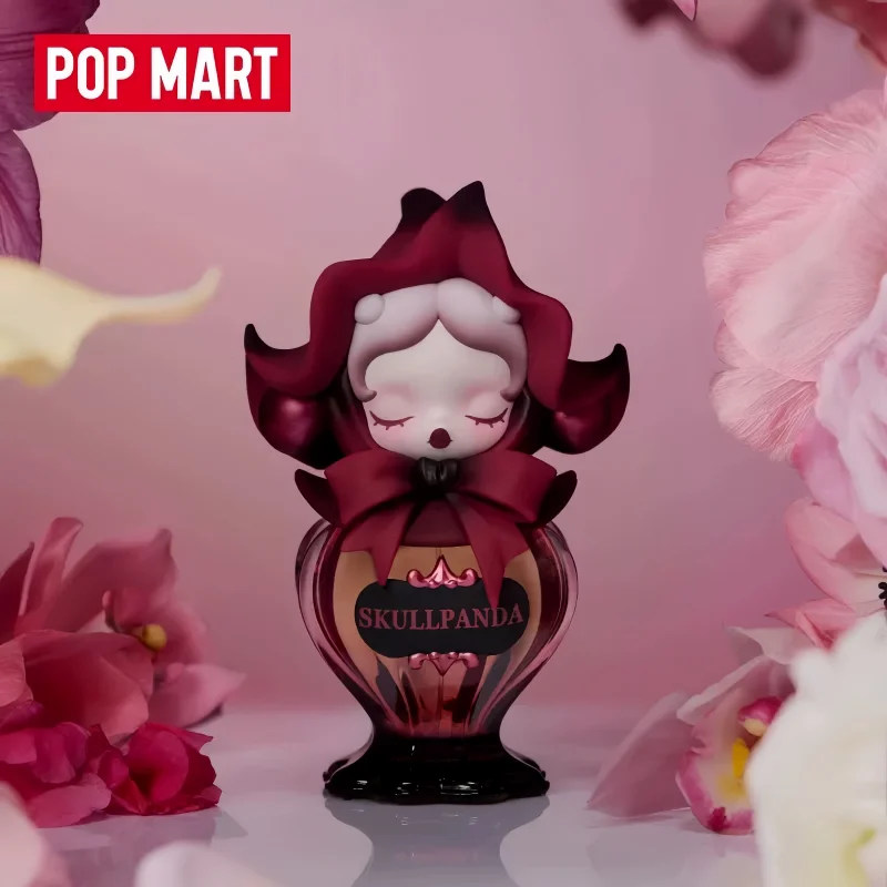 

2026 Genuine POP MART Skullpanda Petals In Four Acts Series Perfume Blind Box Ornaments Fragrance Spray Home Decor Birthday Gift