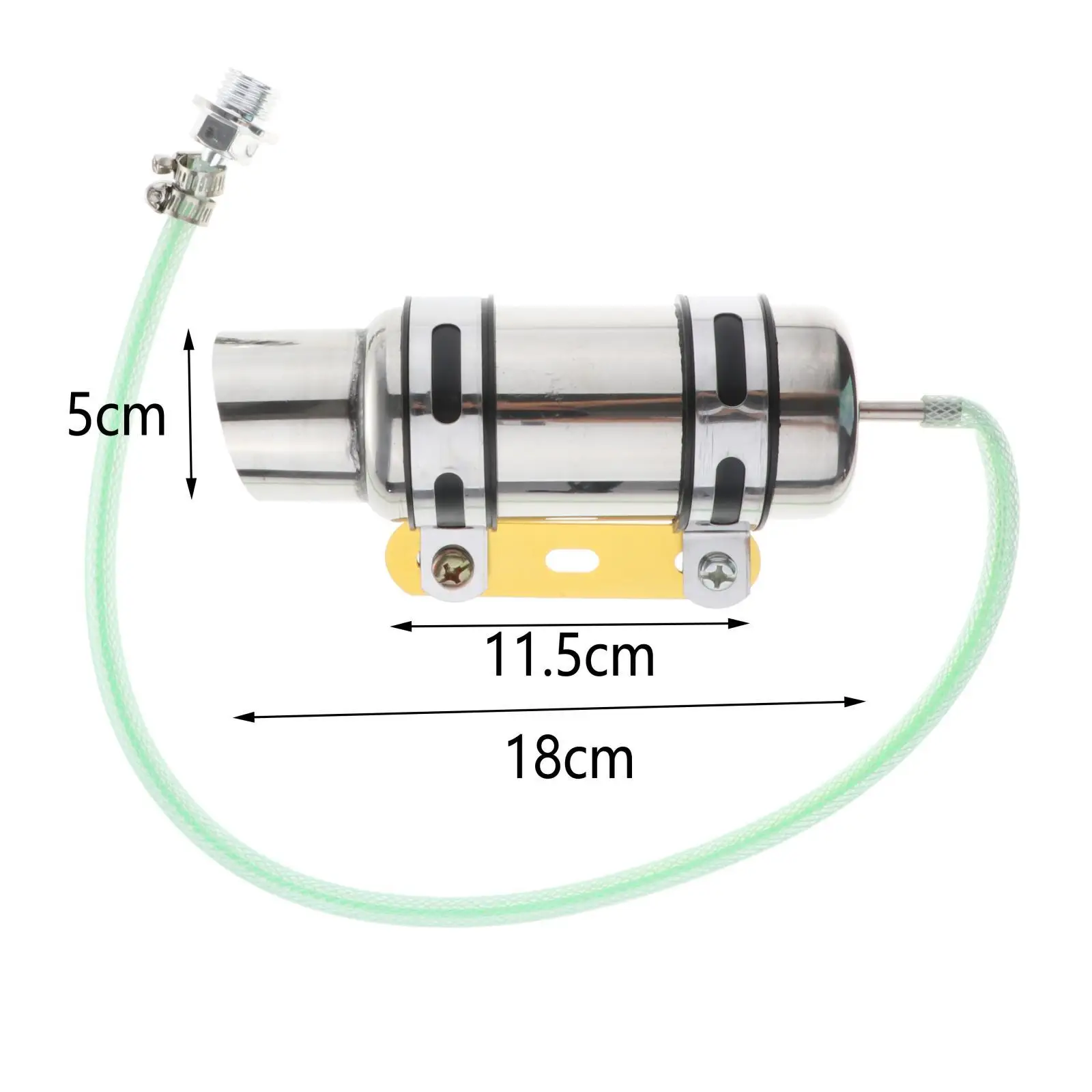 

Stainless Steel Motorcycle Oil Cooling Tank Universal Engine Oil Radiator Kit Easy Installation for Motorbike Upgrades