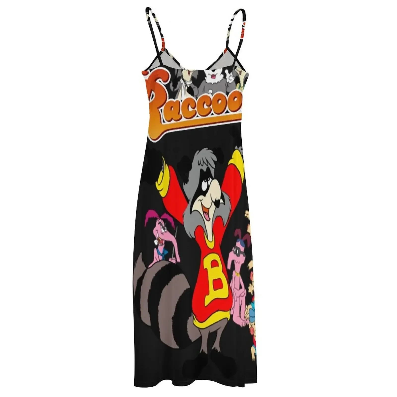 The Raccoons Cartoon Essential T-Shirt Copy.png Sleeveless Dress elegant and pretty women's dresses african dresses for woman