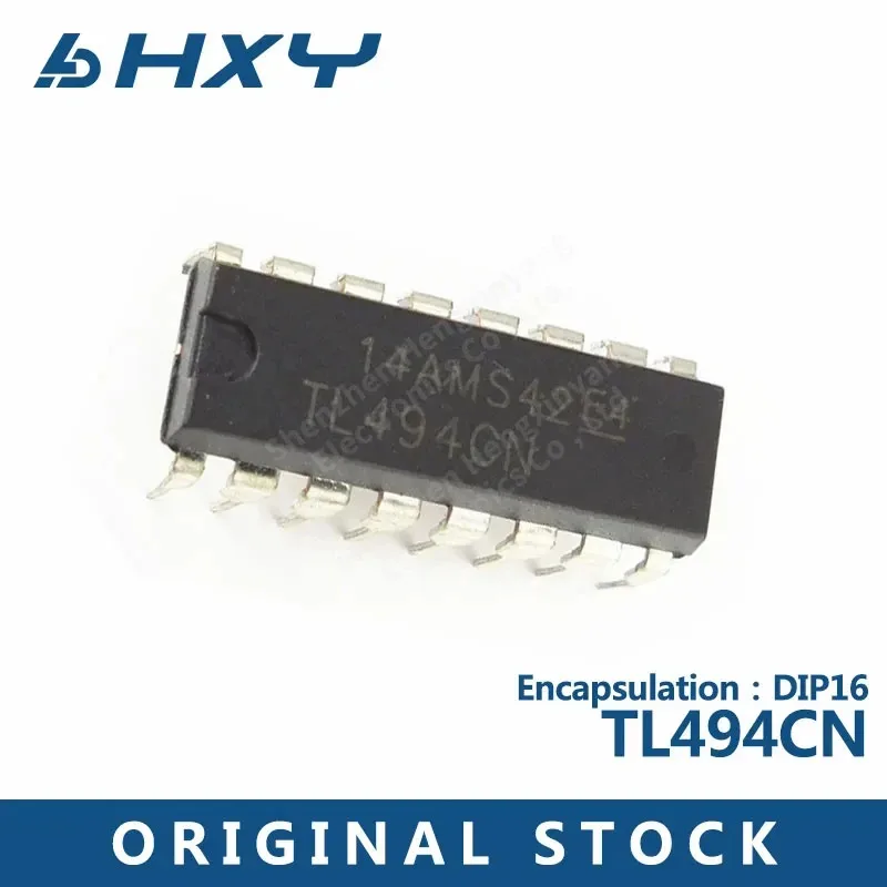 10 buah chip pengontrol mode sakelar In-line TL494CN DIP16