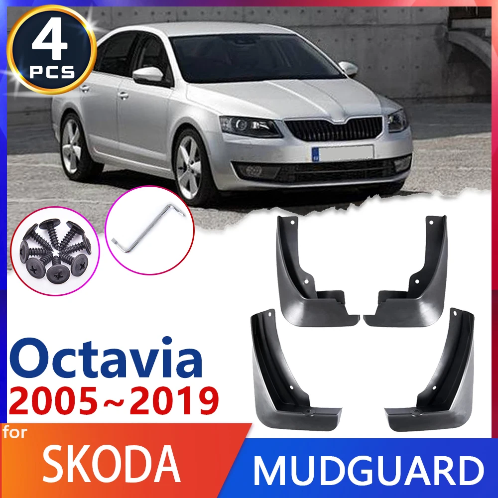 

Брызговики для Skoda Octavia Scout 1Z 5E MK2 MK3 2005 ~ 2019 2006 2007 2008