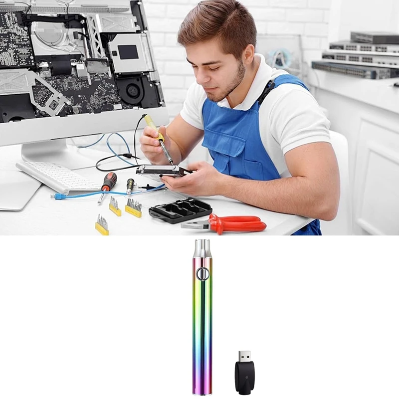 510 موضوع سبيكة لحام أطقم 3 والعتاد قابل للتعديل الفولتية 350Mah بطارية عربة القلم مع محول USB أدوات لحام أطقم