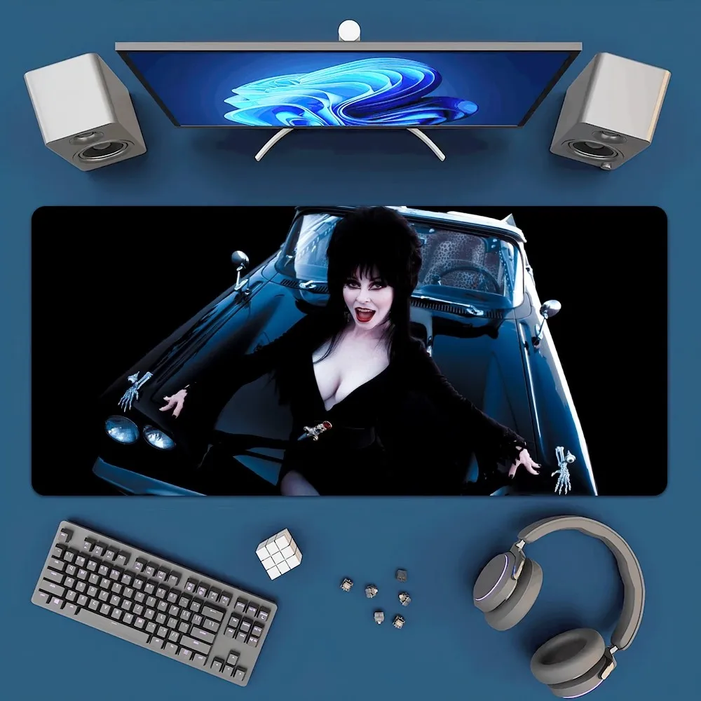 Film E-Elvira M-Mistress of D-Dark Mousepad Office Large Mouse Mat Keyboard Mats Rubber PC Computer Game Big Anti-slip Mice Mat