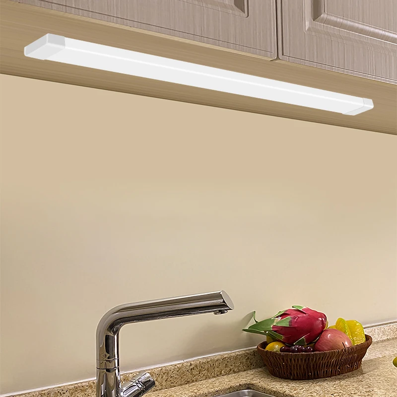 120CM Led Tube Lights 100W Led Lamps Bar 60CM Kitchen Under Cabinet Lamp For Warehouse Office Home Commercial Ceiling Wall Light