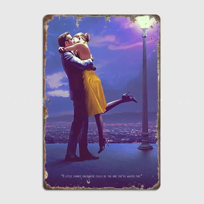 La La Land Eye-catching Games and Movies Themed Wall Plaque and Sign, Perfect Home Decor for Enthusiasts