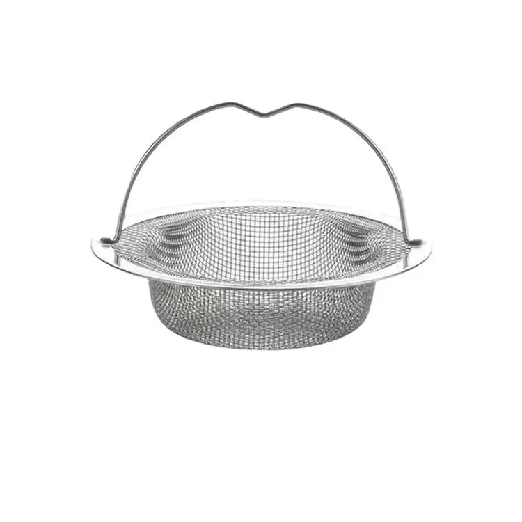 

Stainless Steel Sink Filter Screen - Universal for Kitchen Vegetable Basin, Deodorant Cover & Residue Strainer Sink Strainer