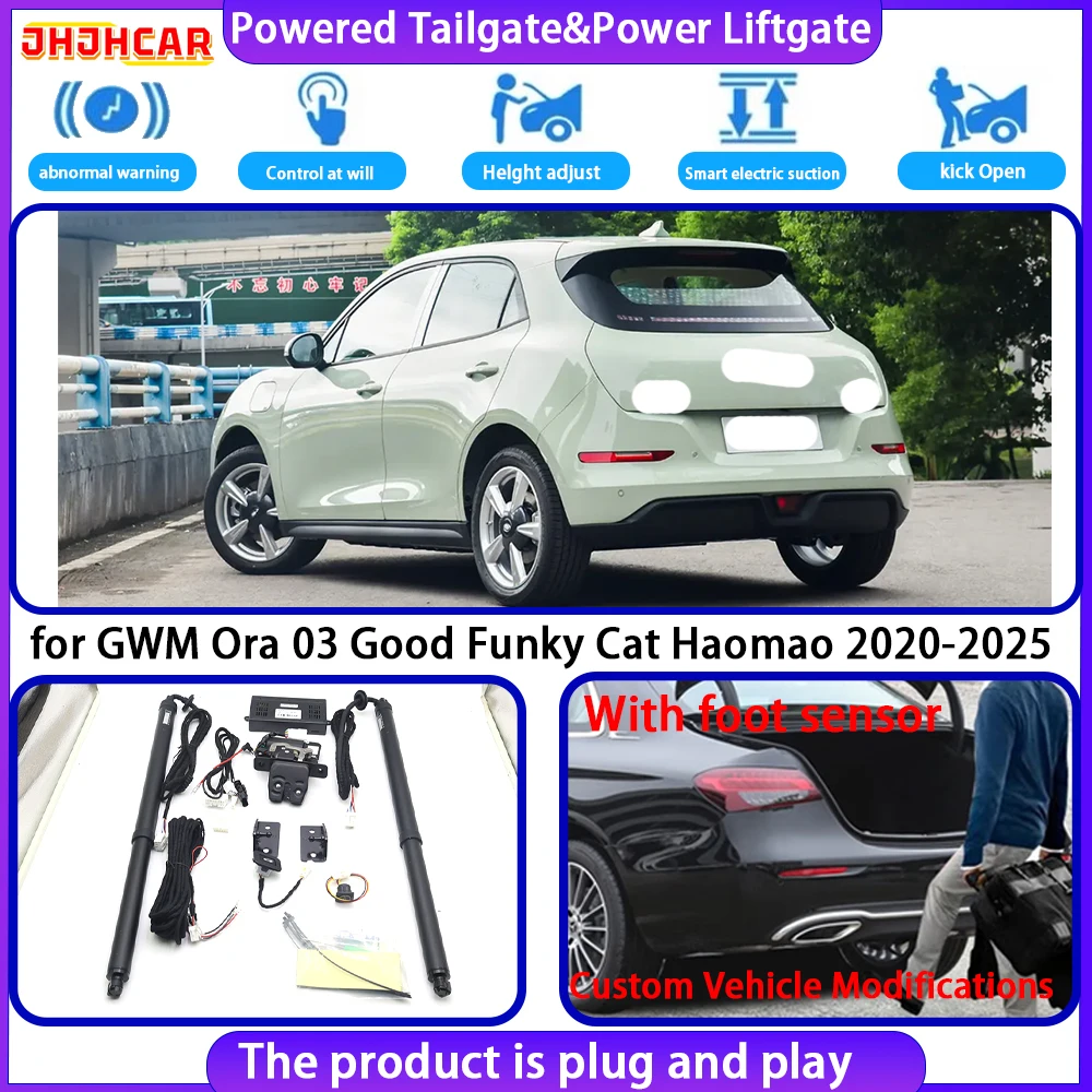 JHJHCAR for GWM Ora 03 Good Funky Cat Haomao 2020-2025 Smart Automatic Electric Powered Tailgate Power Liftgate Tailgate System