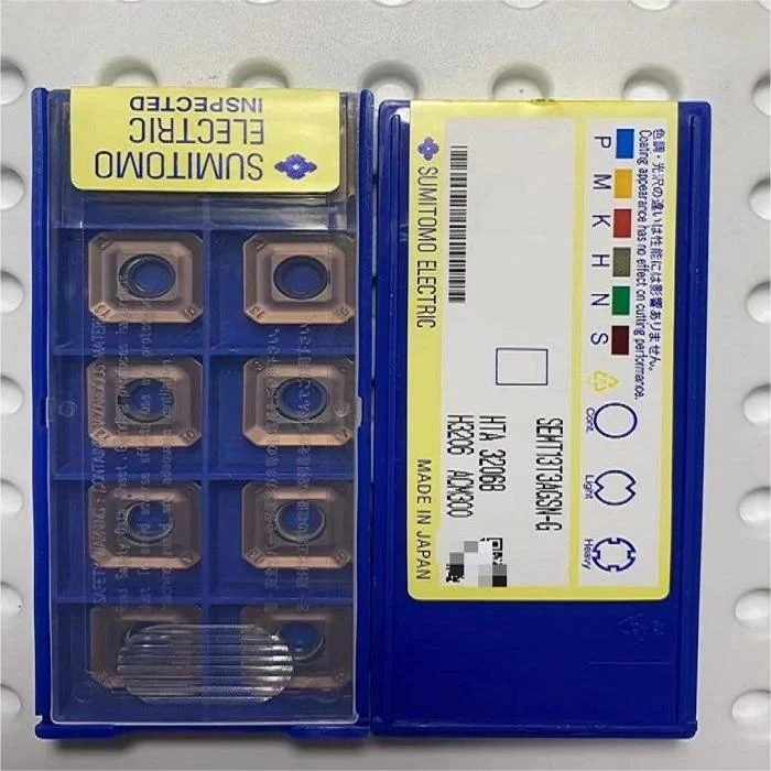 

Carbide inserts for lathe SEMT13T3AGSN-G ACM300