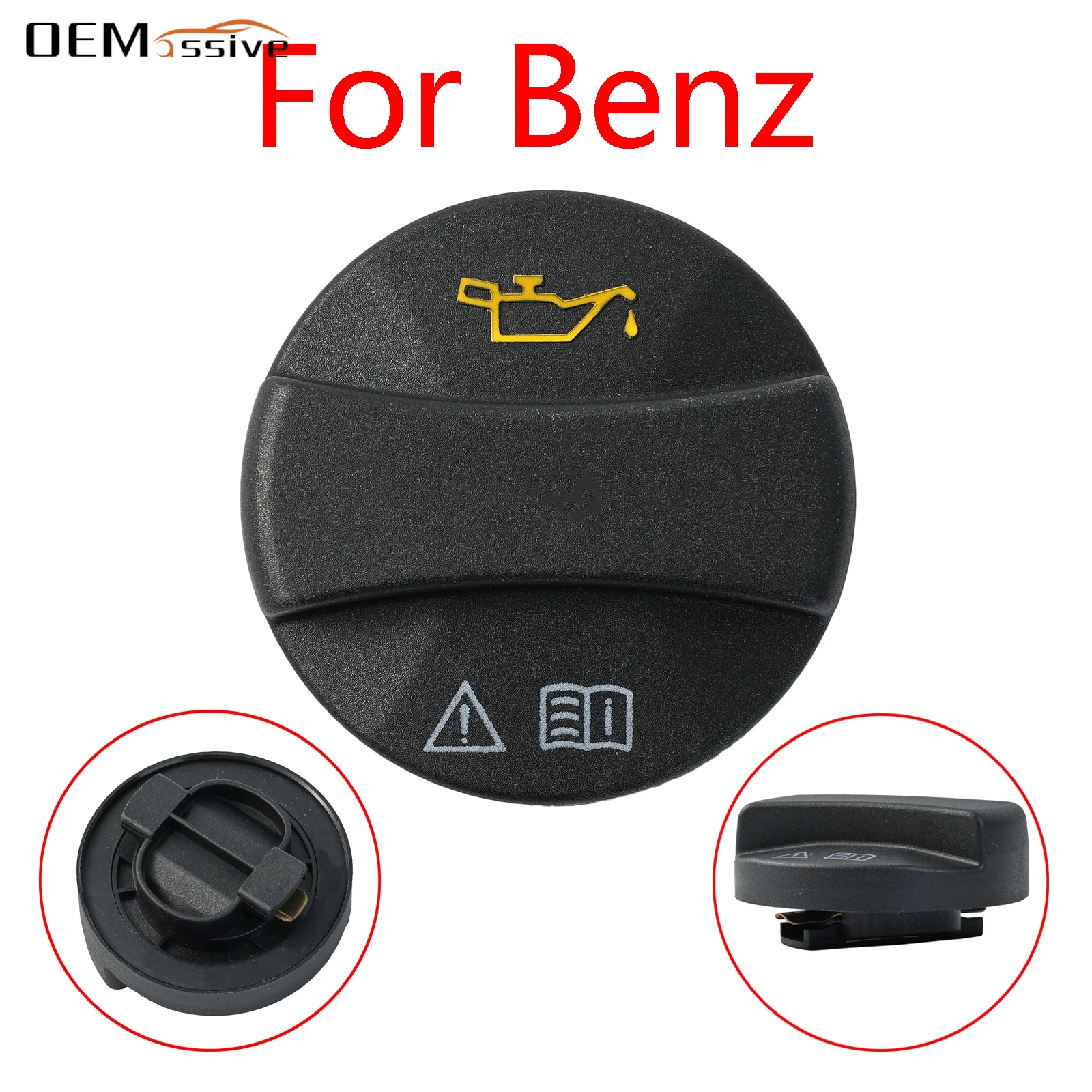 1X Engine Oil Petrol Fuel Tank Filler Cap Tank Cap Cover For Mercedes-Benz C CL CLS E G GL GLK ML R SL SLK Class 0000101285