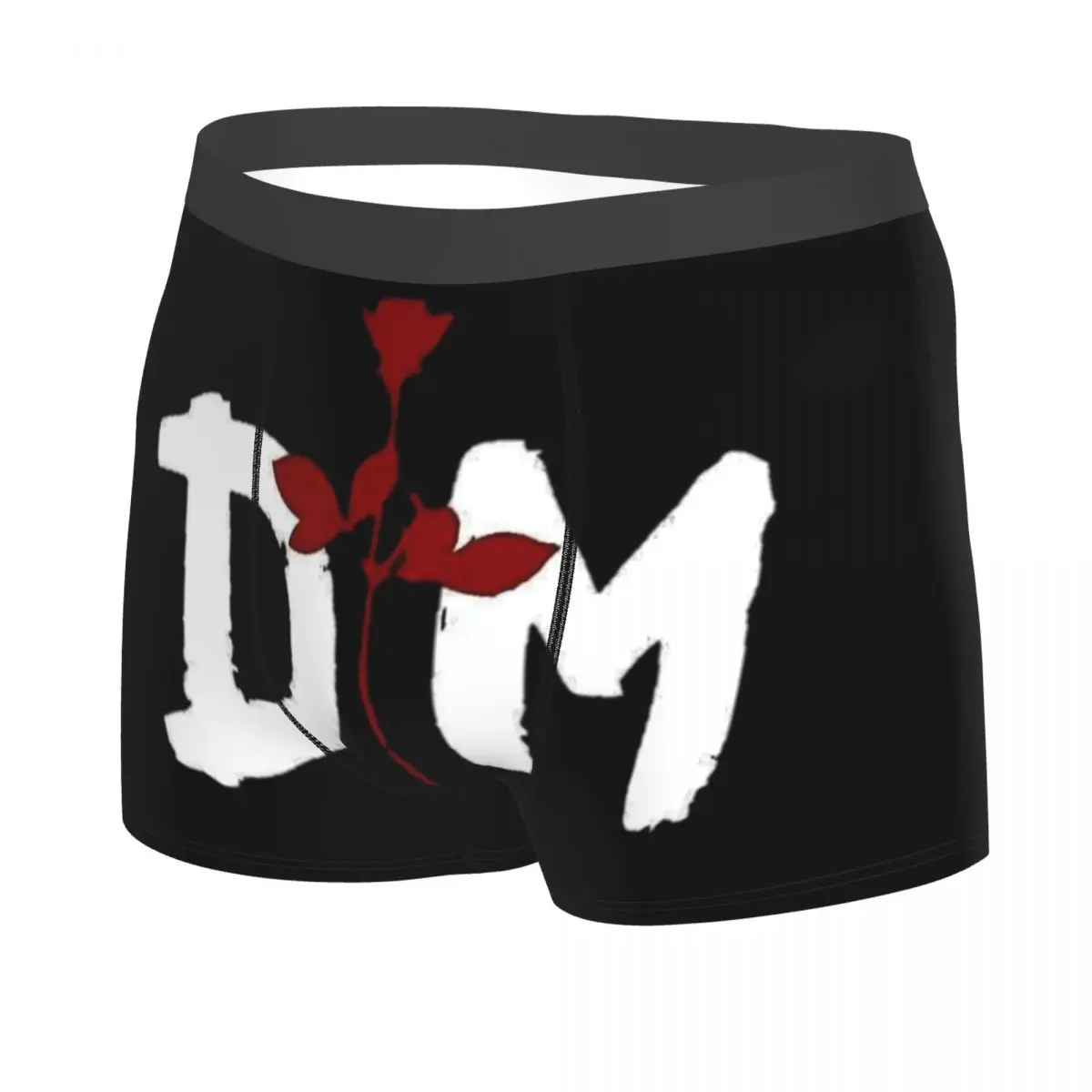 Custom Depeche Cool Mode Electronic Rock Boxer Shorts Men 3D Printed Male Soft Underwear Panties Briefs