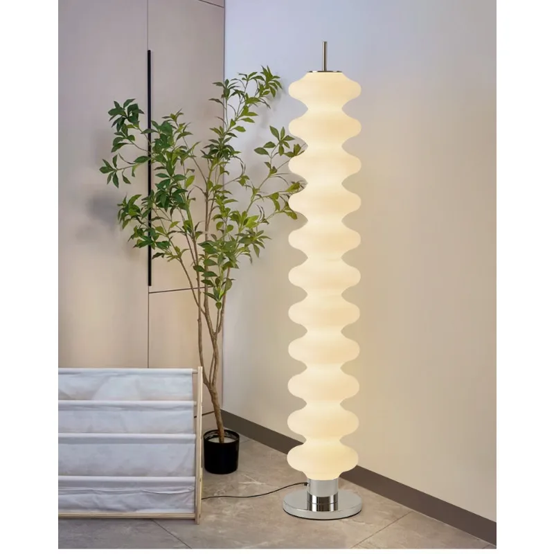 Simple Gourd Lamps Led Floor Lamp for Living Room Decorative Standing Lights Bedroom Ambient Lights Indoor Lighting Fixtures