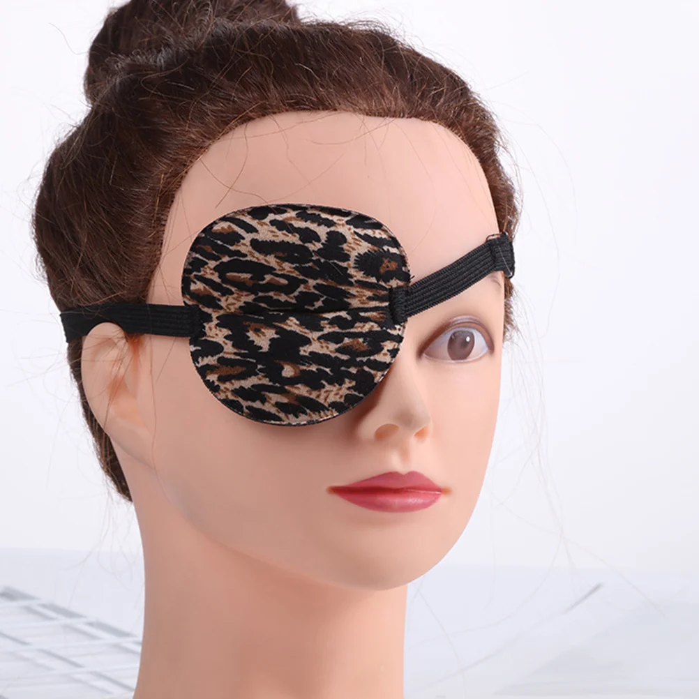 

4Pcs Lazy Eye Patch High Quality Silk Adjustable Head Strap for Children Eye Patches Strabismus Amblyopia Treatment Reusable