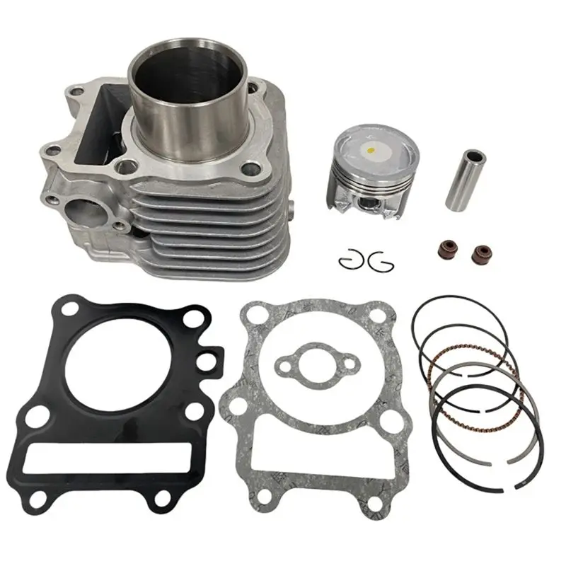 A95E-For GS125 GN125 EN125 GZ125 DR125 AN125 125Cc 52Mm Motorcycle Engine Cylinder Piston Replacement Kit