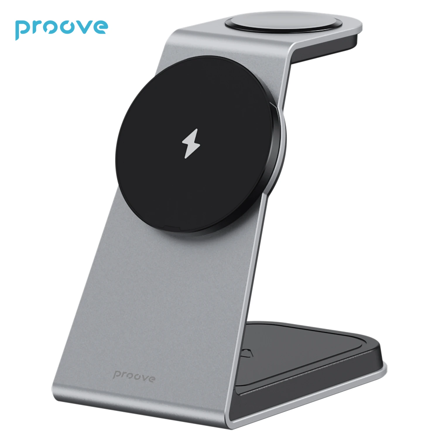 

Proove 15W QI Omni Power 3 in 1 Wireless Mobile Phone Fast Charging for airpods iWatch Wireless Charger