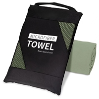 Microfiber Sport Towel, Travel & Gym & Camping Towel, Quick Dry - Super Absorbent - Lightweight, for Trip, Beach, Shower, Pooll