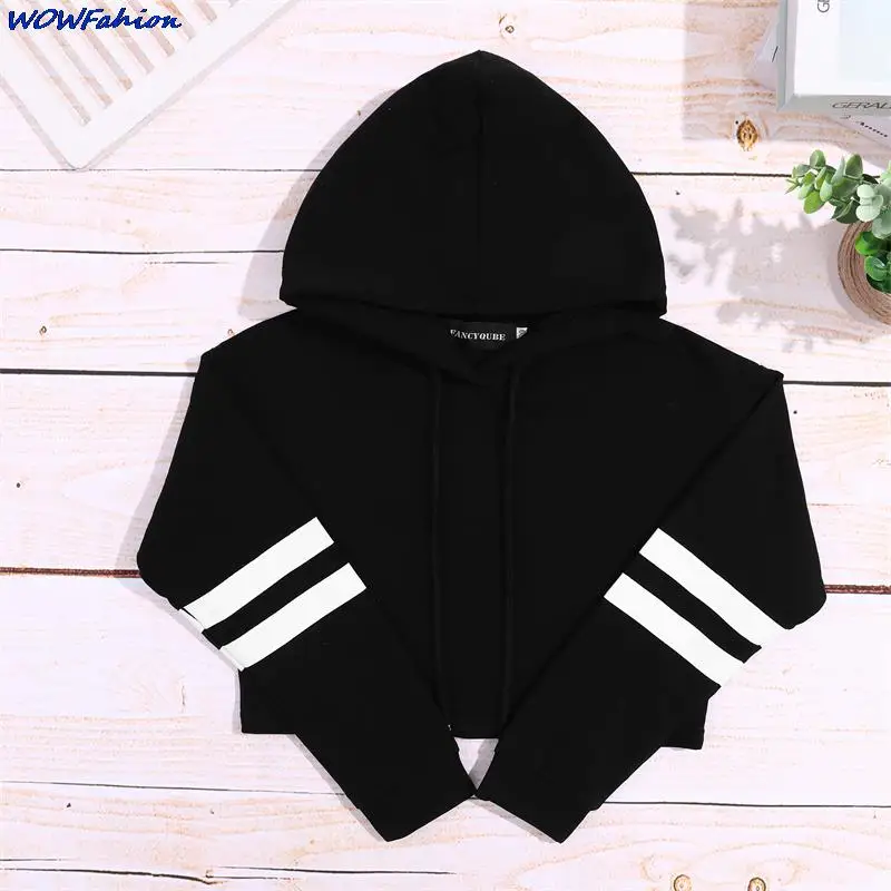 Unisex Solid Sleeve Long Pullover Hoodie Blouse Tops Hooded Casual Kids Sweatshirt Girls Boys Blouse Hoodie Casual Sweatshirts