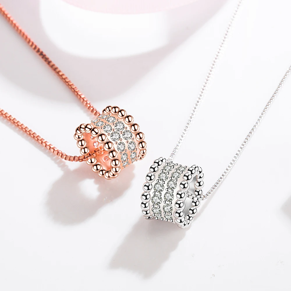 1.6CTTW All 3mm Colorless Moissanite 925 Sterling Silver Pendant for Women Elegant Unique Necklace Luxury Quality Jewelry