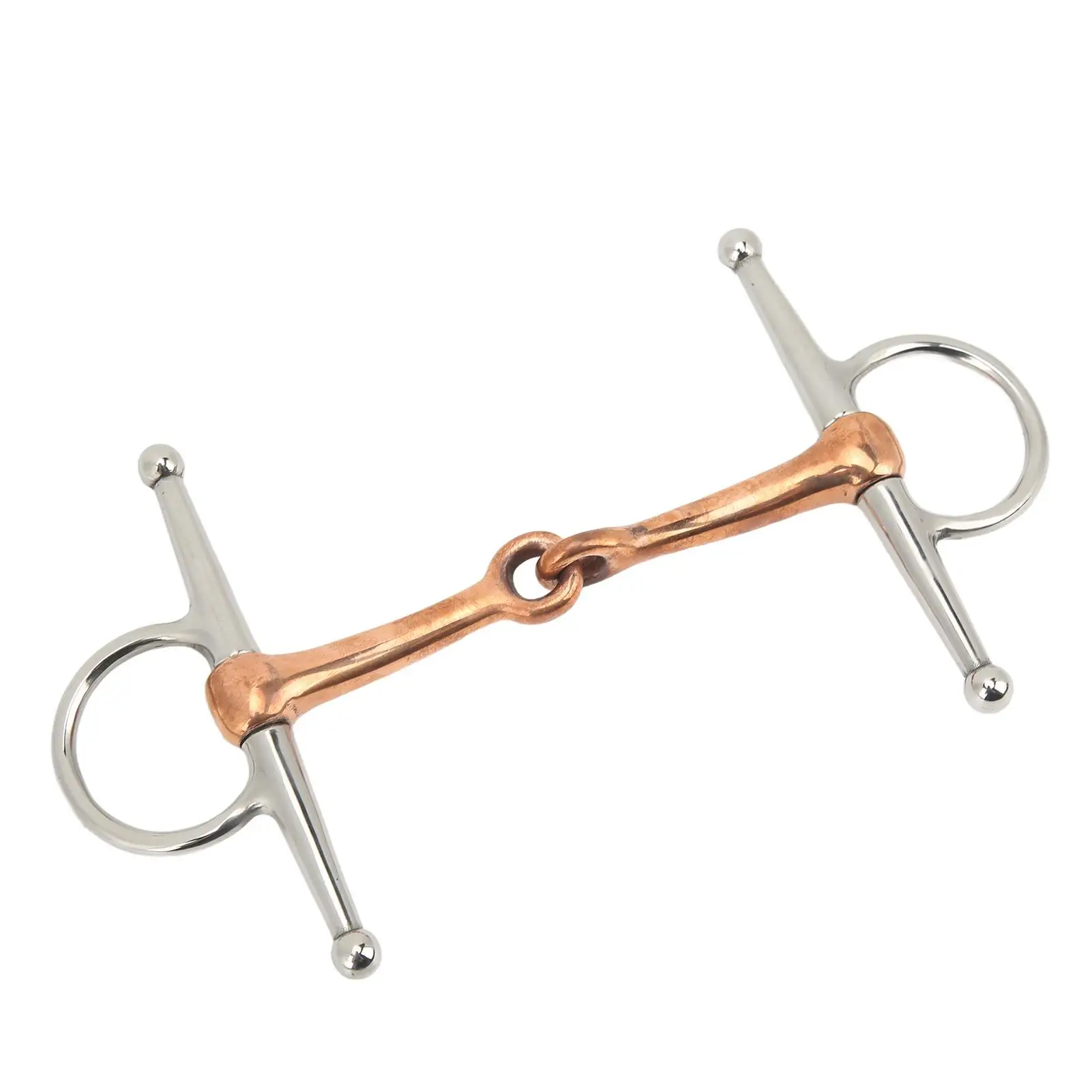 Stainless Steel 125mm for horse Snaffle Bit - Easy Install, Fine Workmanship, Perfect Gift for Equestrians