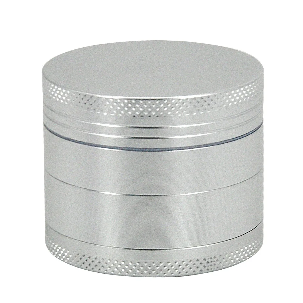 4-pieces 40mm Herb Tobacco  Grinder Smoking Accessories Manual Hand Grass Spice Aluminium zinc Grinder Smoking Pipe