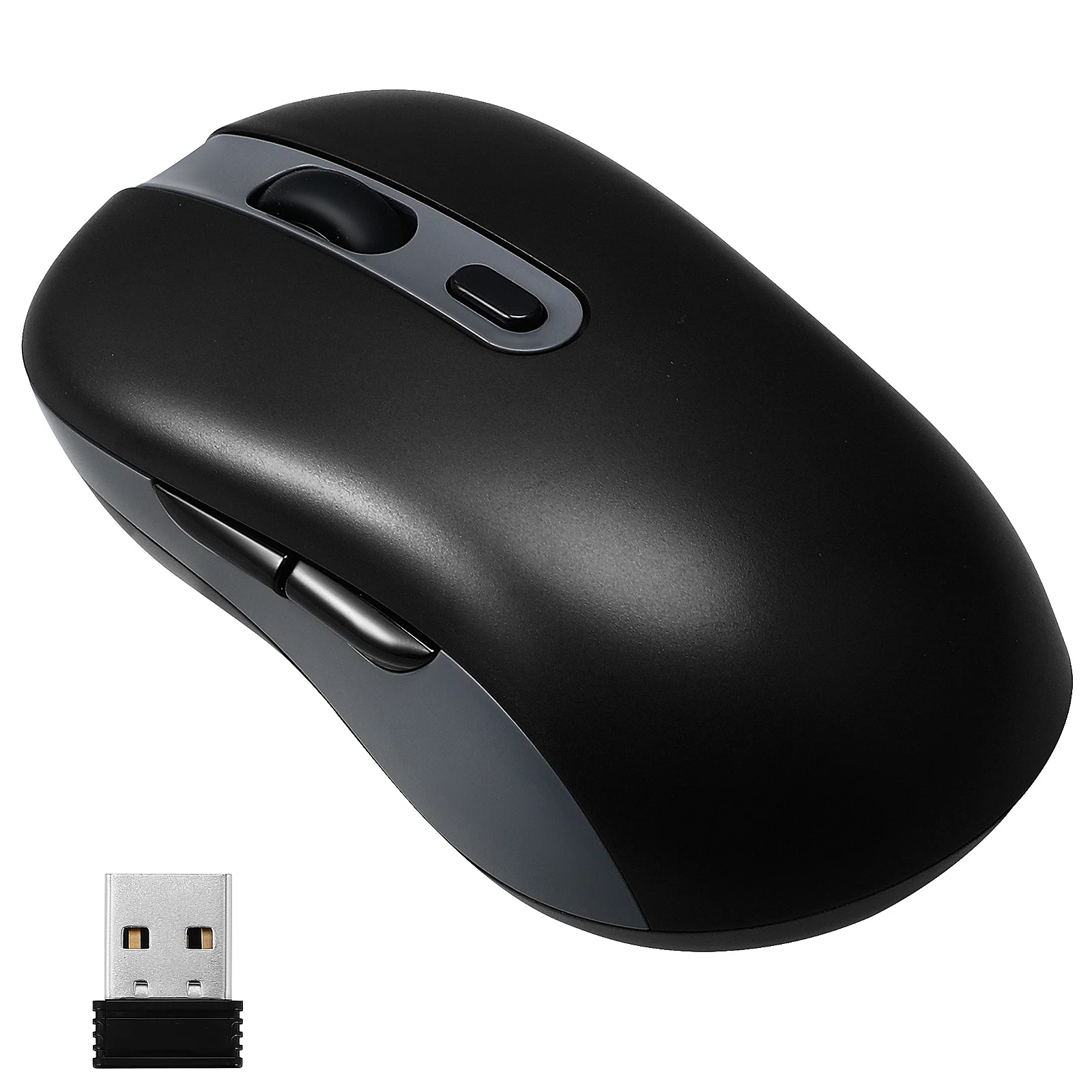 Oplaadbare draadloze muis Draagbare ergonomische verstelbare Dpi-gevoeligheid Optische computermuis voor laptop