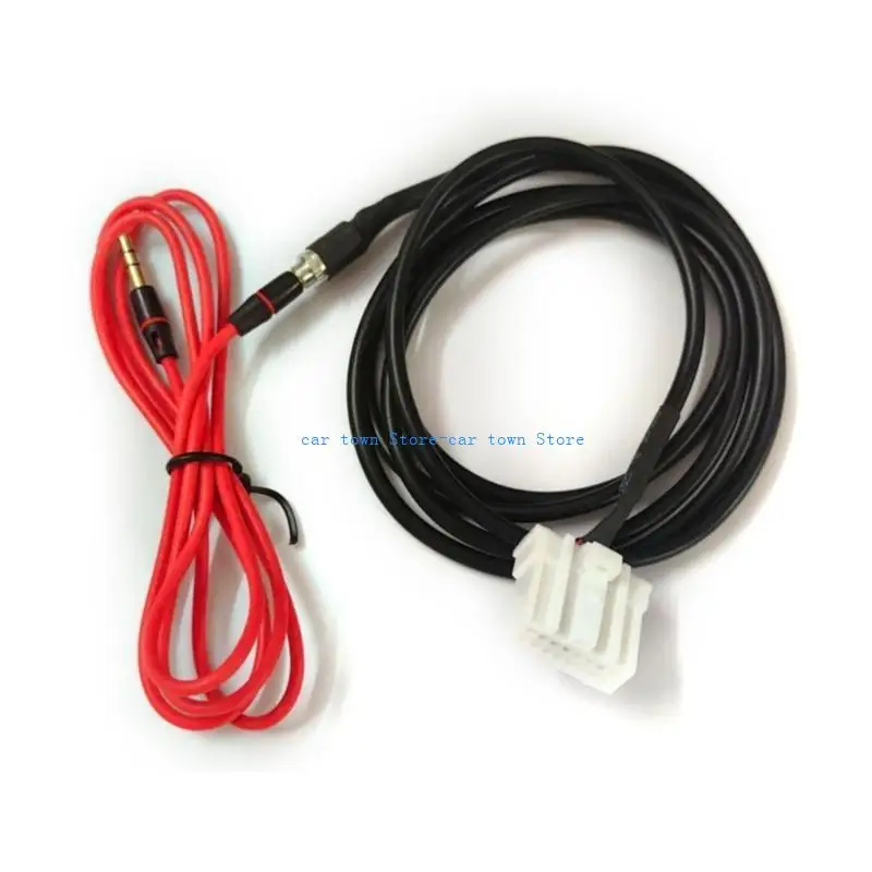 

RXJE Car Radio Female AUX Adapter Receiver Car AUX Adapter for 2/3/5/6 MX5 RX8