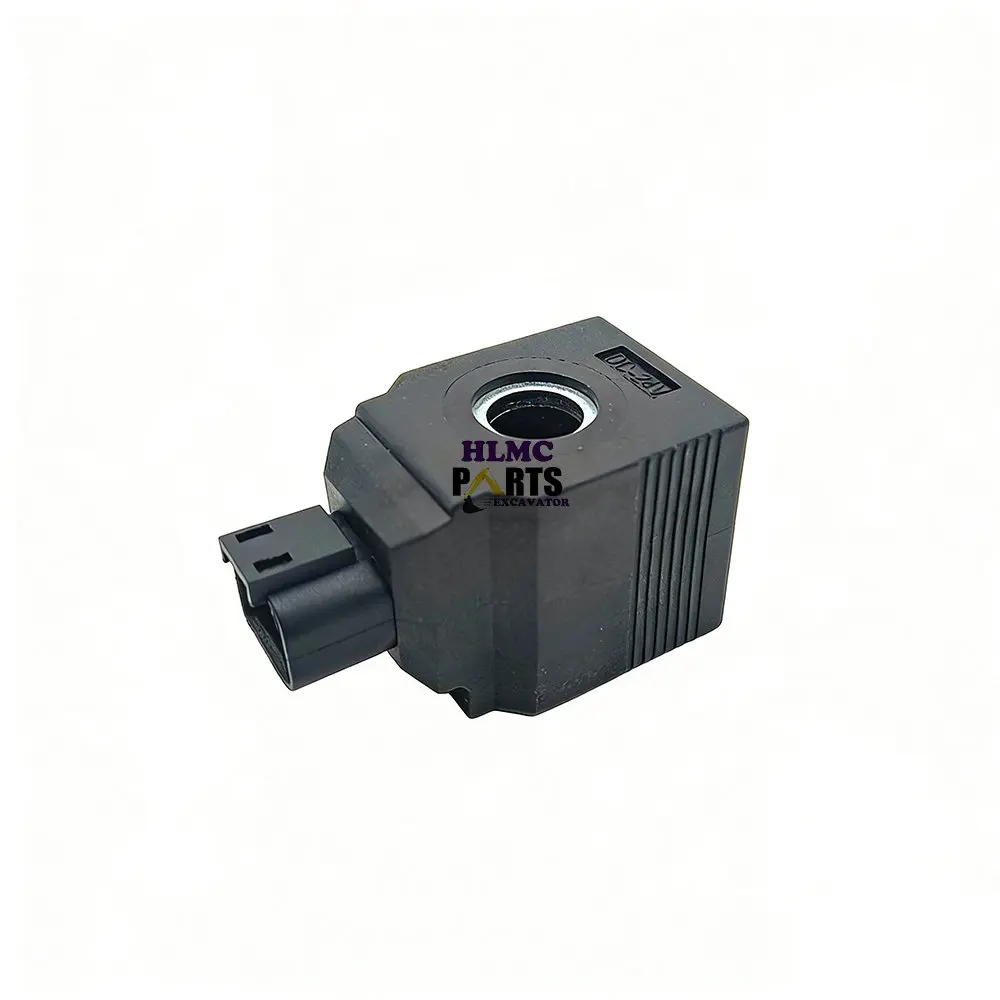 25/221263 25-221263 25221263 JCB Excavator 12V 24V Two Pin Pilot Safety Lock Rotating Solenoid Valve Coil Accessories