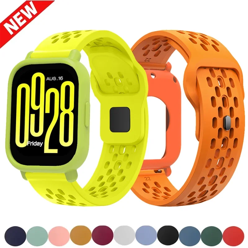 

Soft Case For Redmi Watch 5 Active Silicone Strap Cover Sport Wristband Correa For Redmi Watch 5Lite Band Shell Suit Accessories