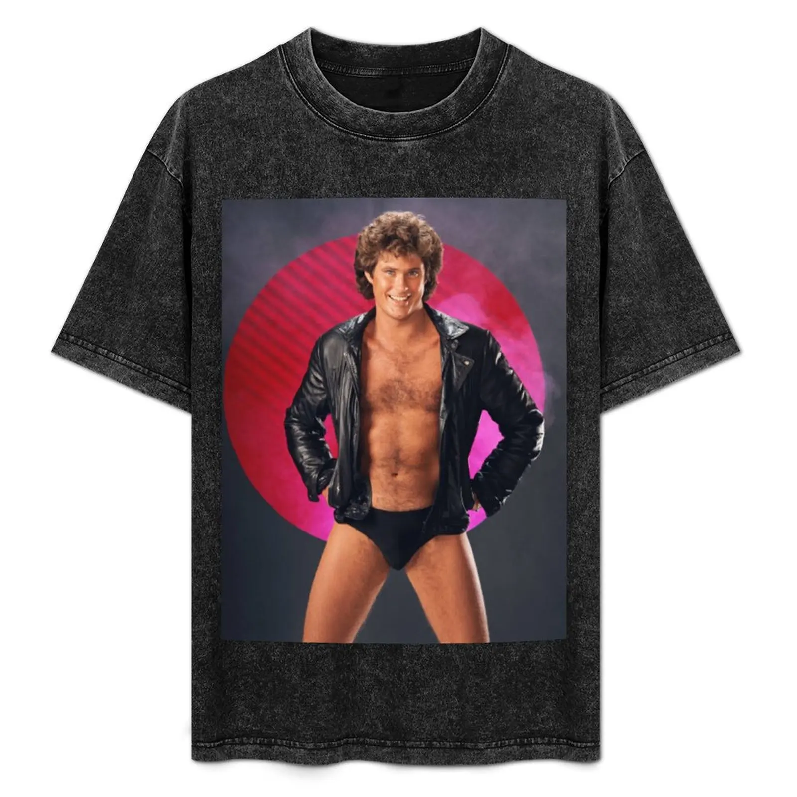 

David Hasselhoff vintage T-Shirt Moisture Control Sports Tee