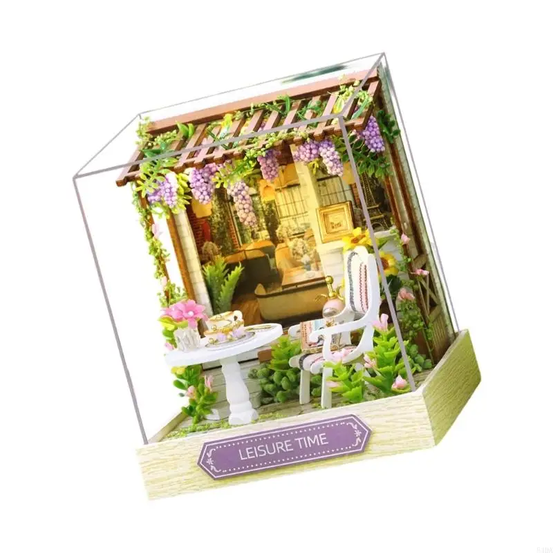 

54DA Buzzle Building Set Miniature Street Scense Assembly наборы для образовательного ремесленного проекта для взрослых детей