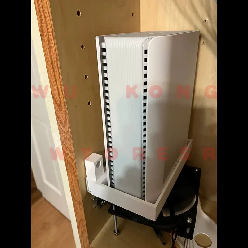 Mount Bracket for ASUS (ZenWiFi BT10 BE18000) Wall-hung Installation Elevate Router Hardware And Lift WiFi7 Signal Transmitting