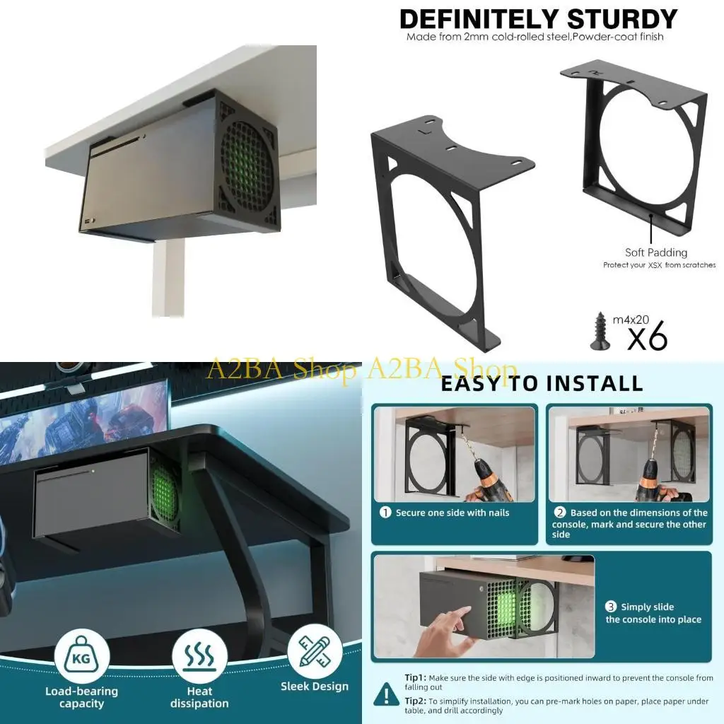 

Консоль A2BA под полкой стола предлагает практичное решение, органайзеры, стеллаж для хранения, поддержка организации ваших