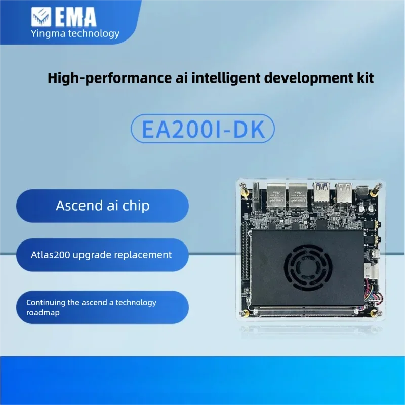 

EMA Technology Ascend 310B Development Kit 8T/8G 20T/12G Высокопроизводительная макетная плата Источник питания опционально