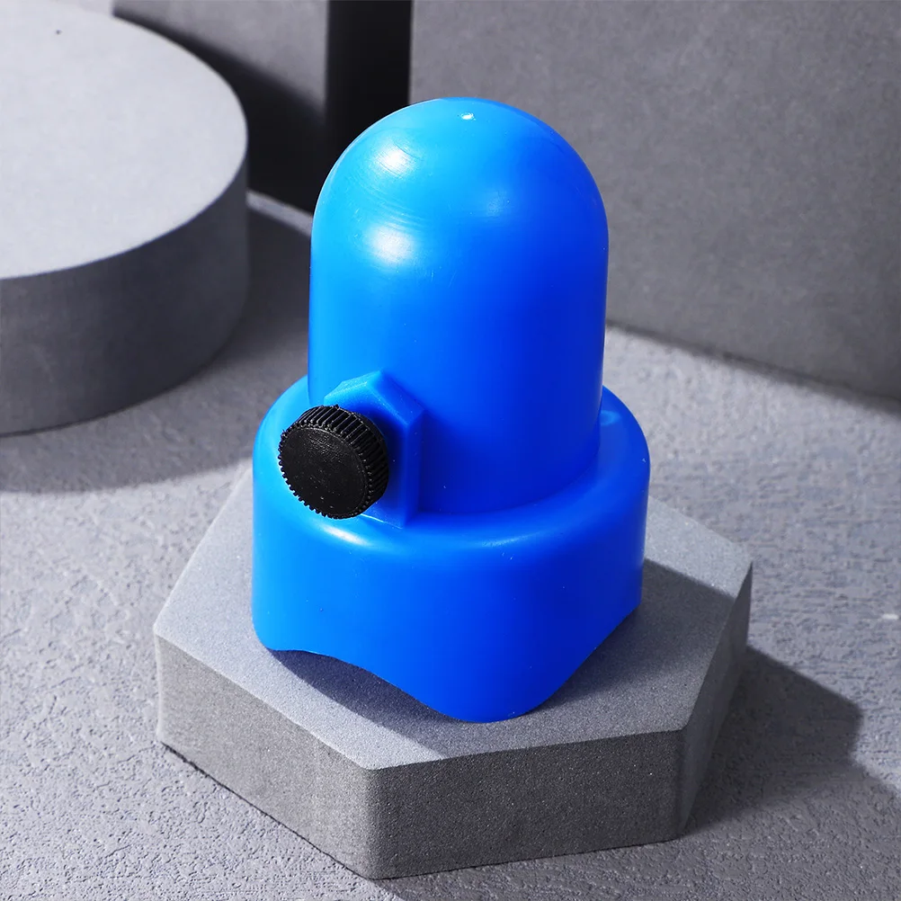 

2 Pcs Trampoline Top Hat Enclosure Pole End Cover The Fence Tent Puncture Proof Cap