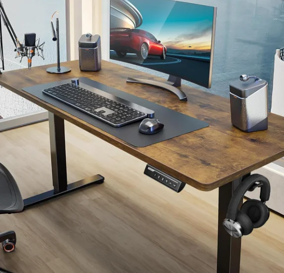 Mass Customization Portable Double Motor Electric Table Office Height Legs Width Adjustable Desk