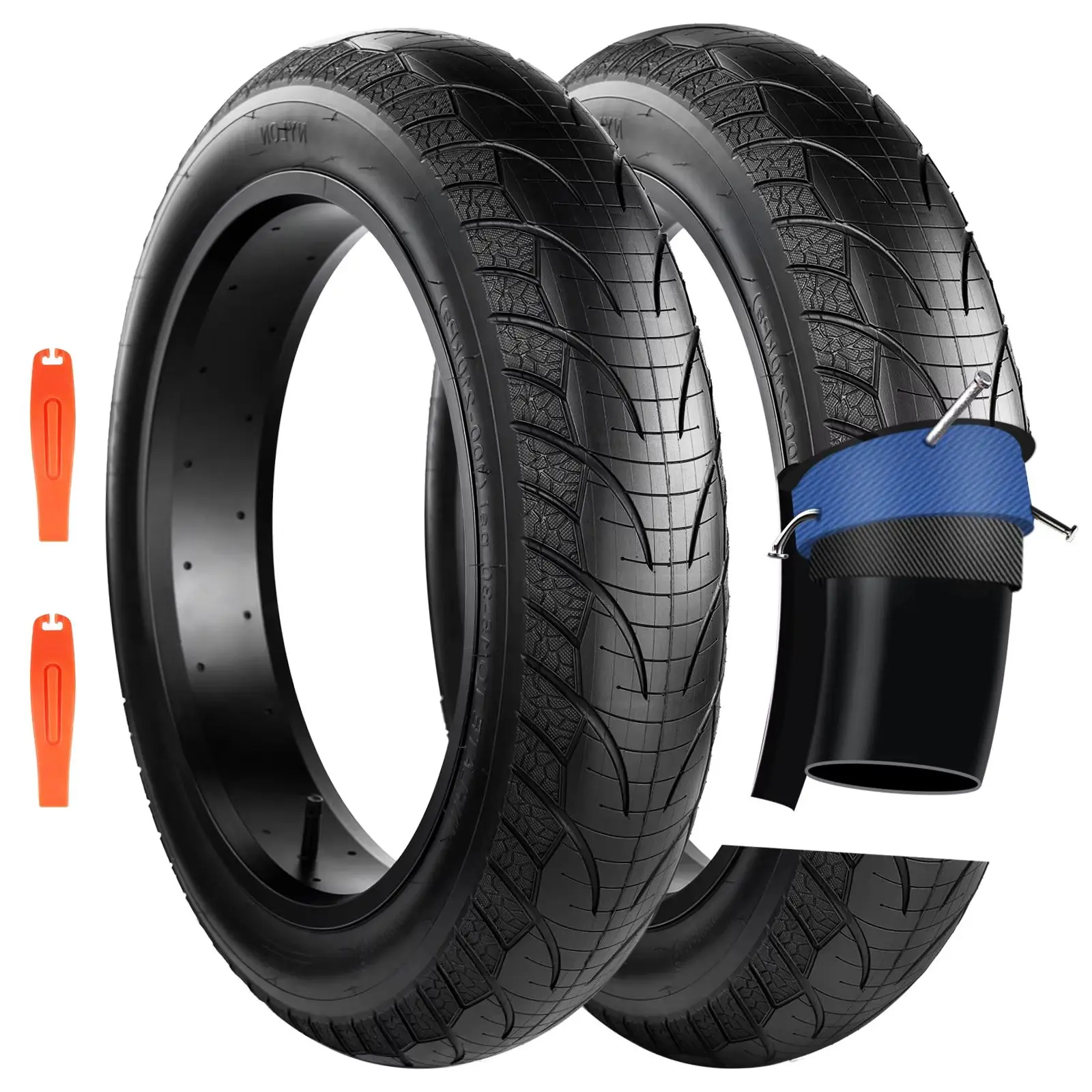 Neumático ZUKKA 20x4.0 para Bicicleta de Montaña, Resistente a Pinchazos, para Todo Terreno, Repuesto para Bicicleta Eléctrica, MTB, Cruiser, Triciclo